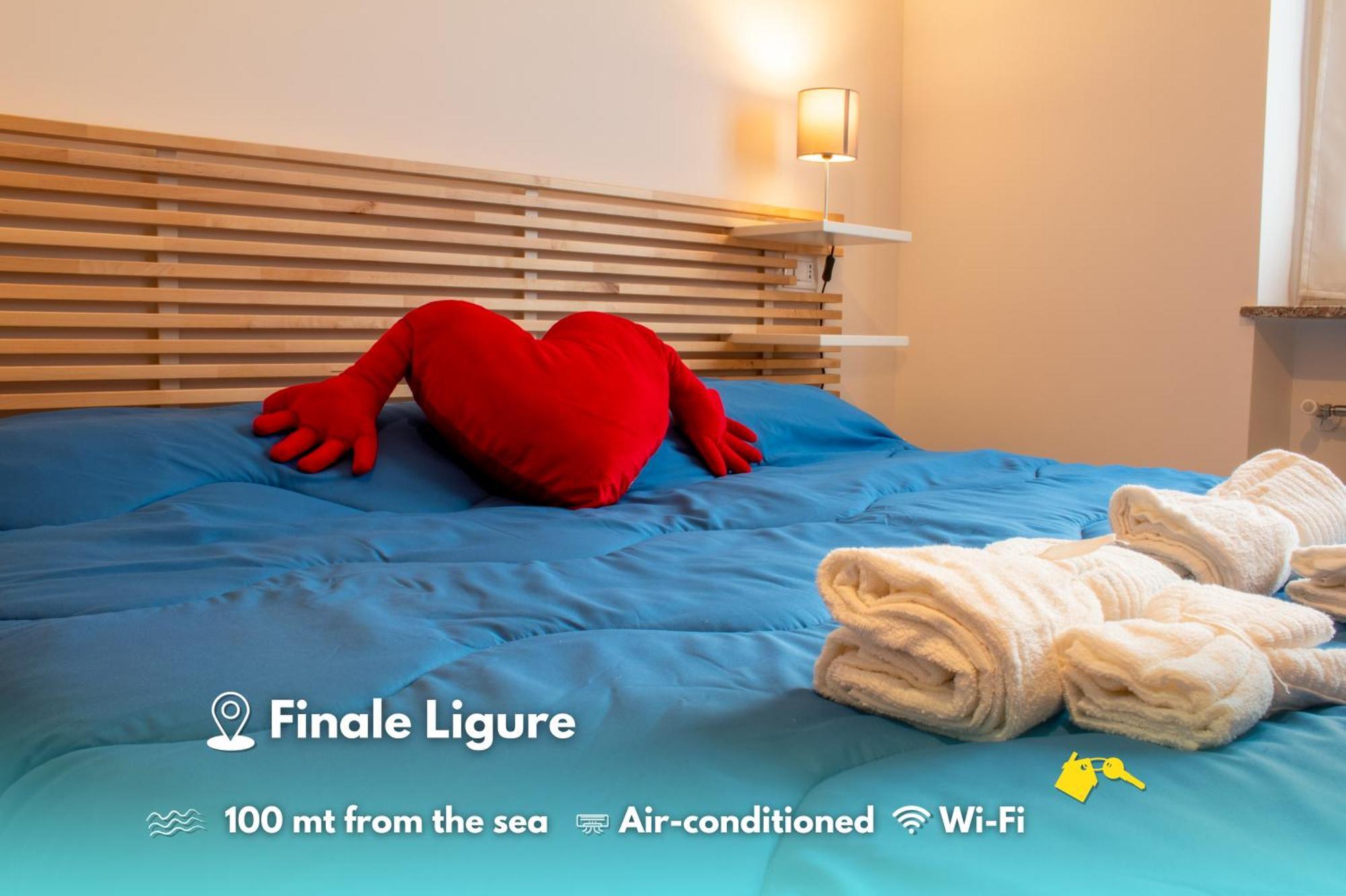 100 Metri Dal Mare Relax A Due Passi Dal Centro Apartment Finale Ligure Luaran gambar
